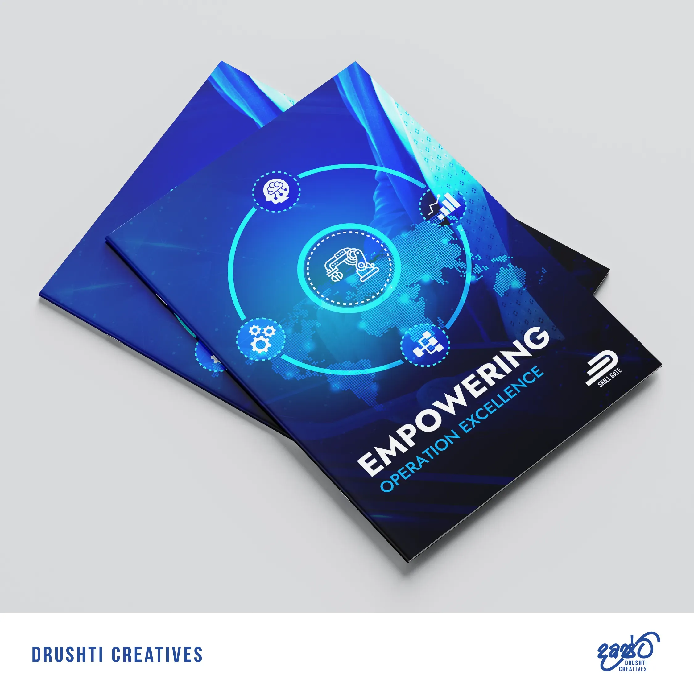 Skill Gate Company Profile Design