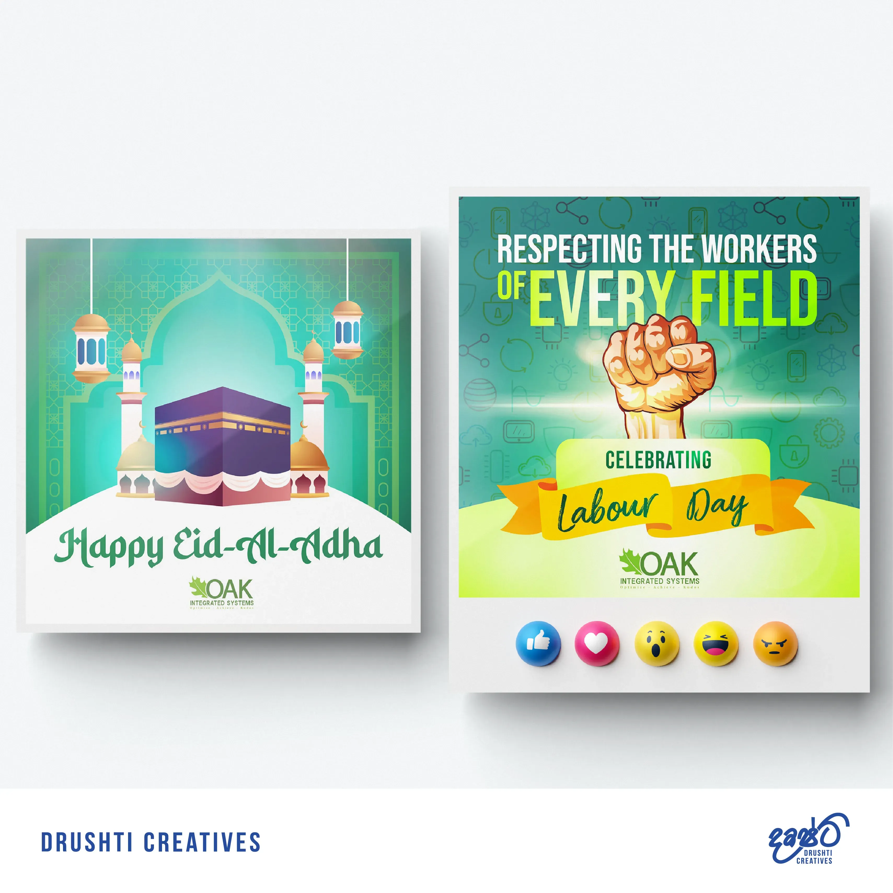 OAK Social Media Design gallery 1