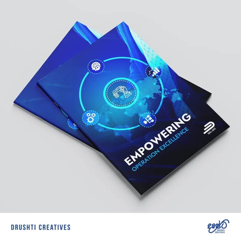 Skill Gate Company Profile Design