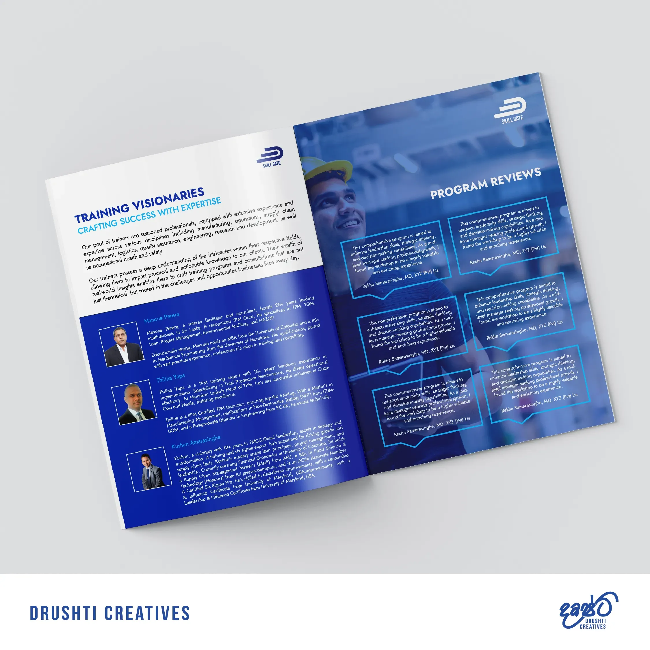 Skill Gate Company Profile Design gallery 2