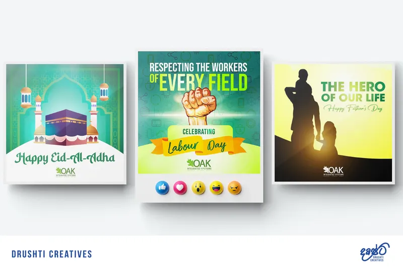 OAK Social Media Design